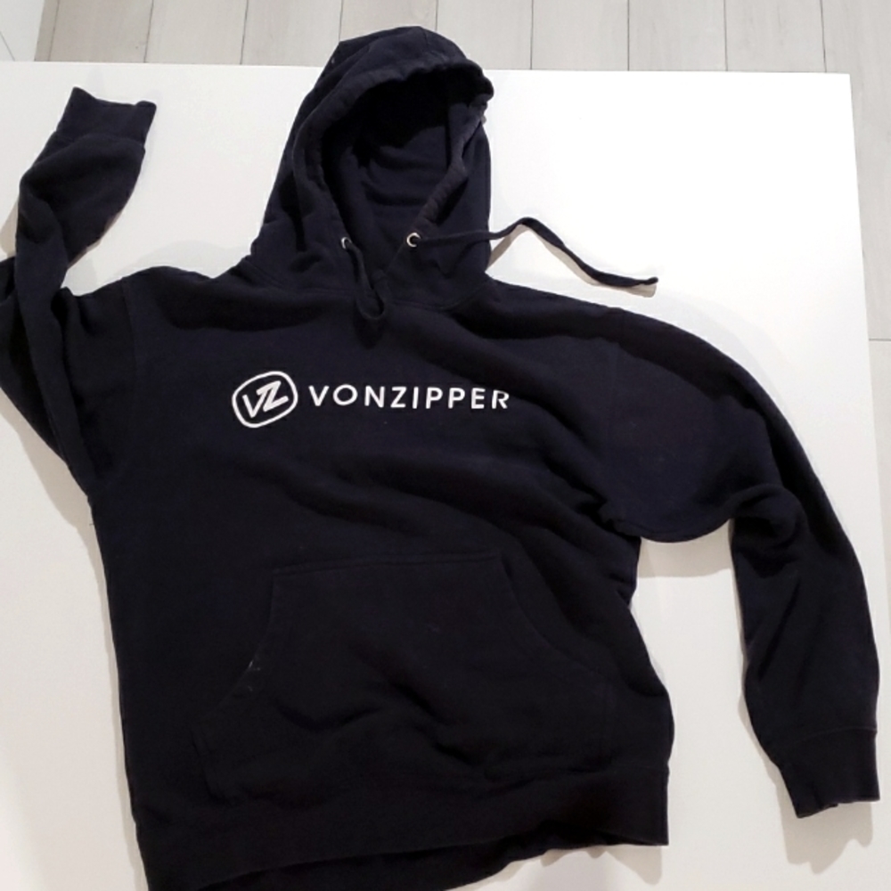 Von Zipper, medium, dark blue, hoodie